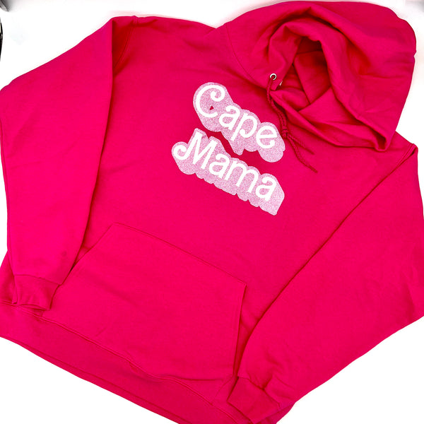 Cape Family Hoodie- Bright Pink Style