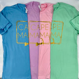 Cape Family Tshirt - Gold
