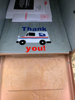 Thank you Mail Decal