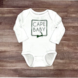 Cape Family infant bodysuit