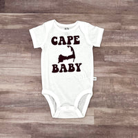 Cape Family infant bodysuit