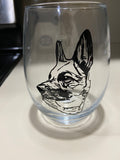 Custom Pet Stemless Glass