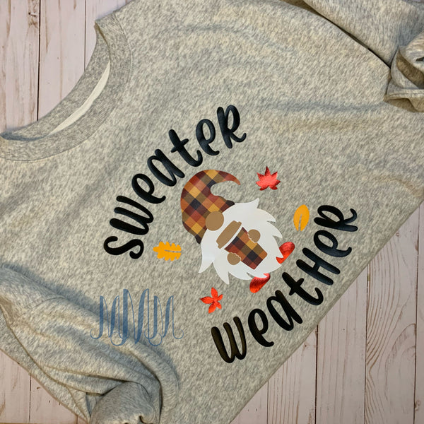 Sweater Weather with Gnome