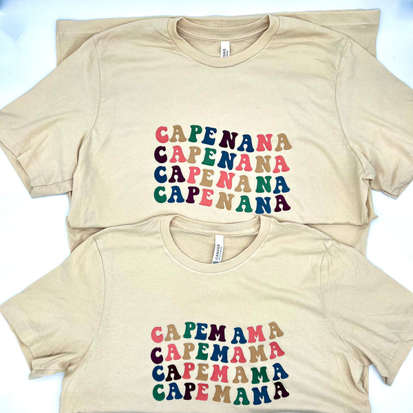 Cape Family Tshirt - Wave